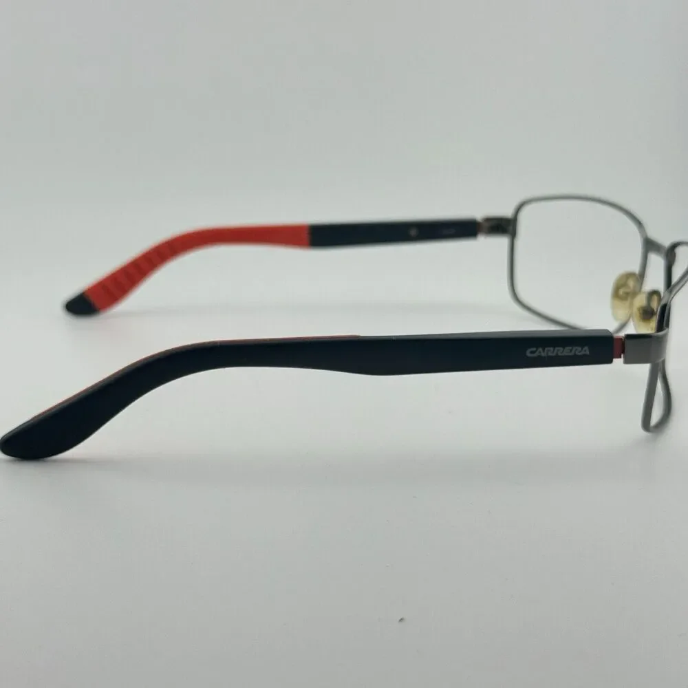 Carrera Sunglasses Frames Black Silver Red Full Rim Frames Only‎ No Lens H13251